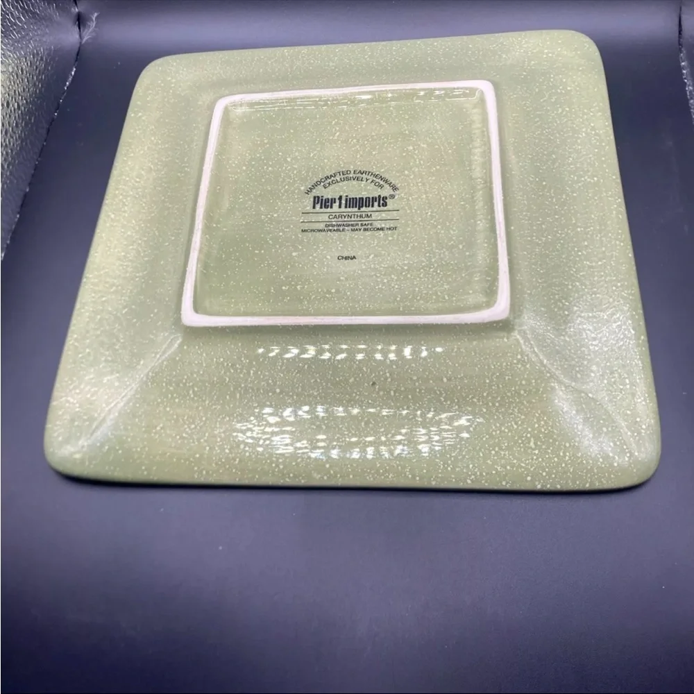 PIER 1 Imports CARYNTHUM  Salad/ Lunch Plate Earthenware 8.75